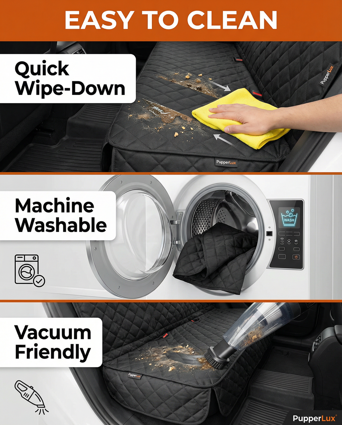 PupperLux™ Car Seat Protector