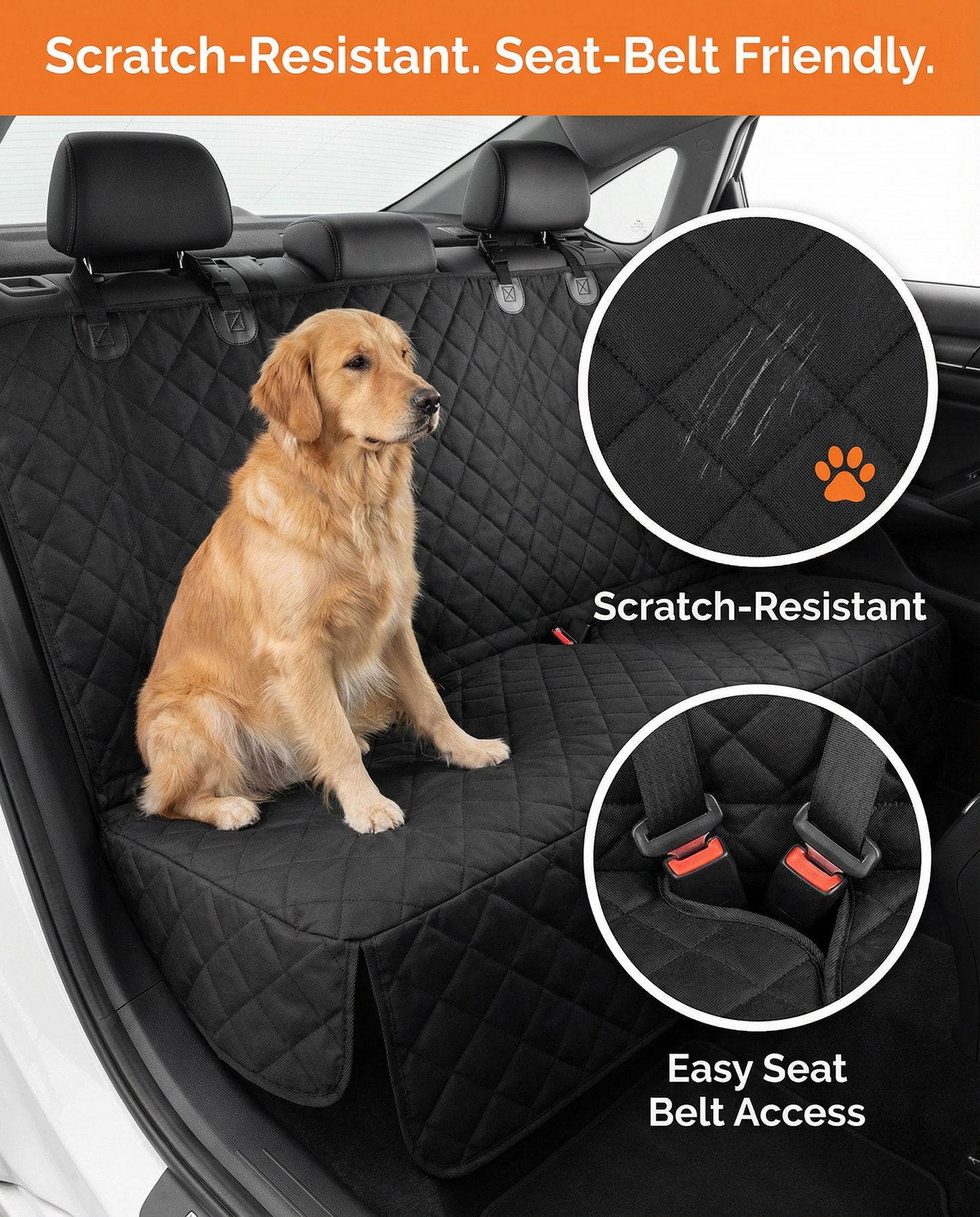 PupperLux™ Car Seat Protector